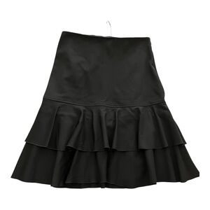 Ideology Black Ruffle Hem Skirt‎ | Size 4 | NWT